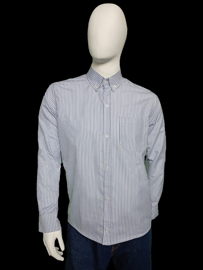 Camisa Mil Rayas Caballero Manga Larga