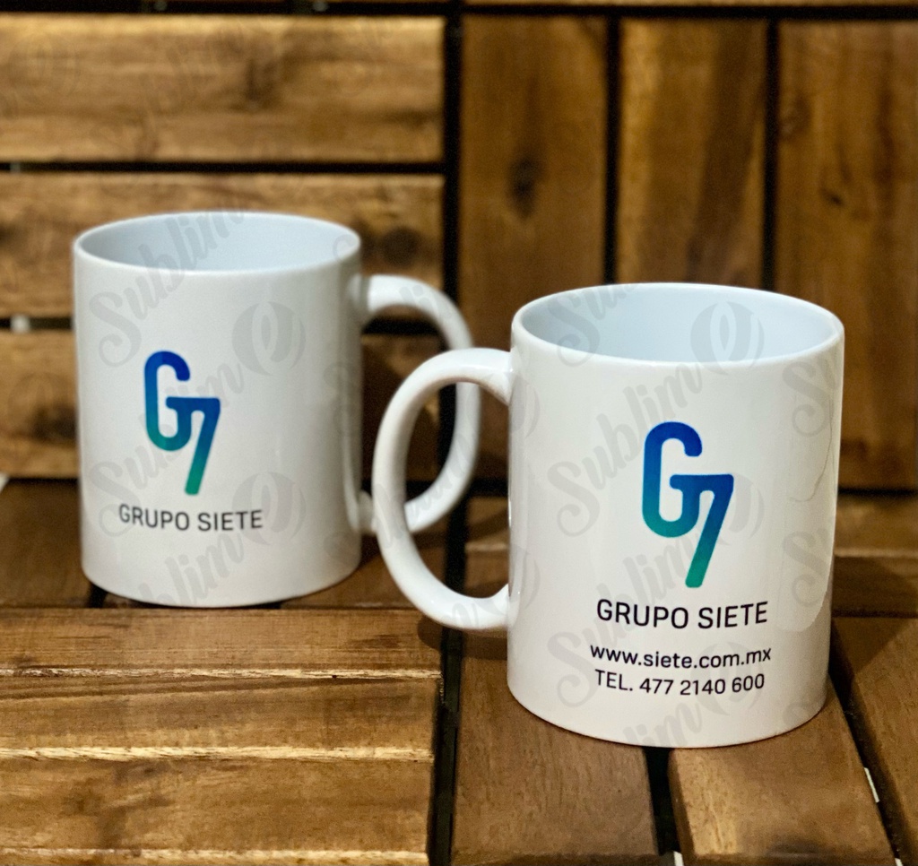 Taza blanca 11oz personalizada