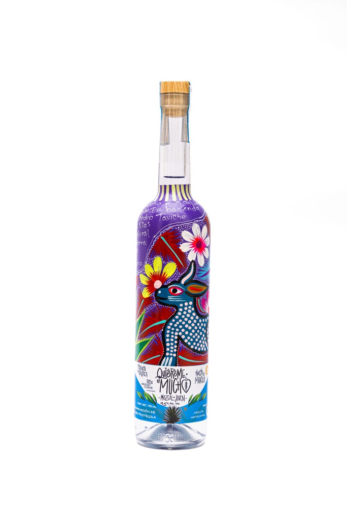 Mezcal Cuishe 750ml pintado a mano