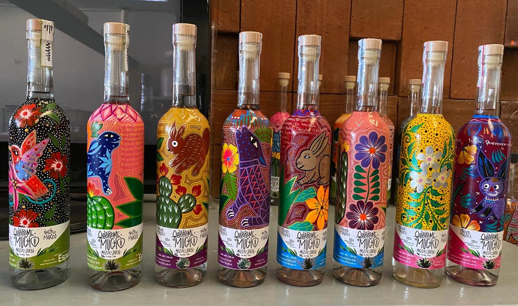 Mezcal Quiereme Mucho Espadín 750ml 45° alcohol caja 12 botellas