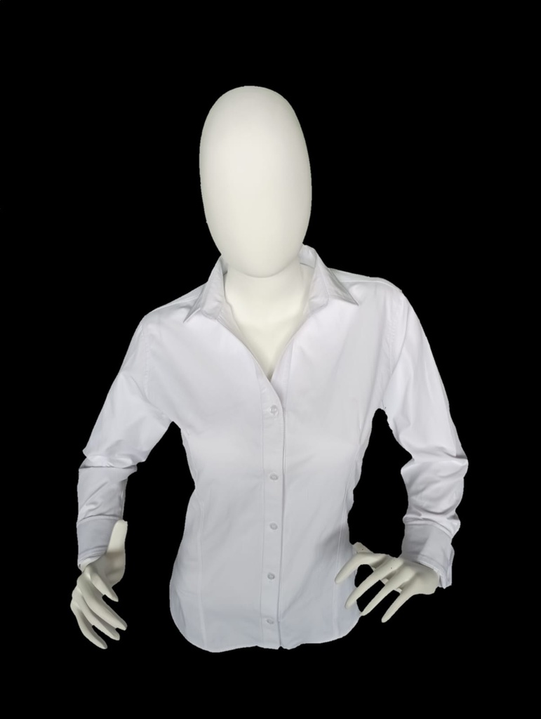 Blusa Slim Manga Larga Dama Premium