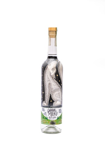 Mezcal Espadín 750ml pintado a mano