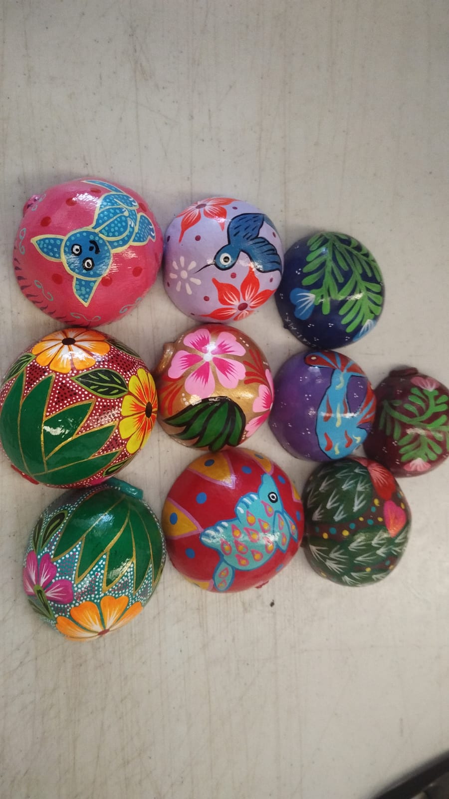 Jicara Mezcalera Pintada a mano