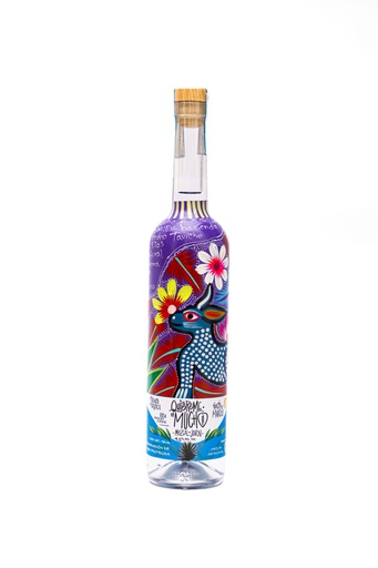 Mezcal Cuishe 750ml Pintado a mano